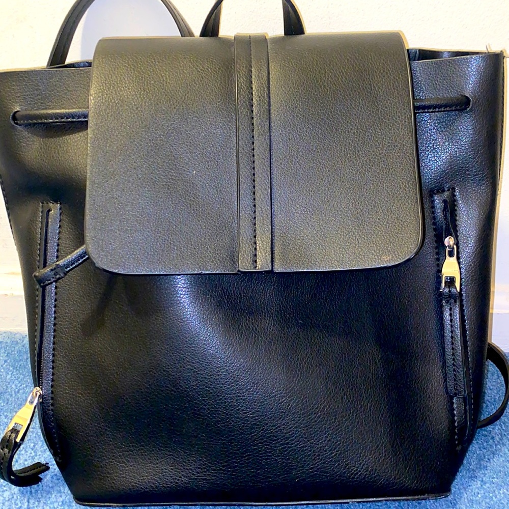 Zara Leather Backpack
